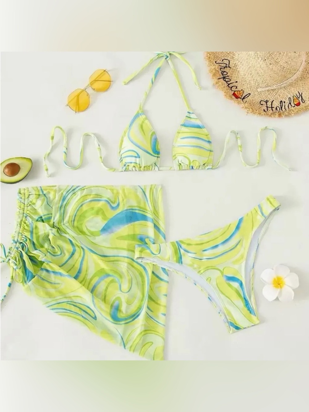 SHEIN 3 piece bikini set